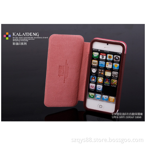 Ultra slim color Wallet case Kalaideng Charming 2 Series PU phone cover case for Samsung galaxy Note 2 N7100